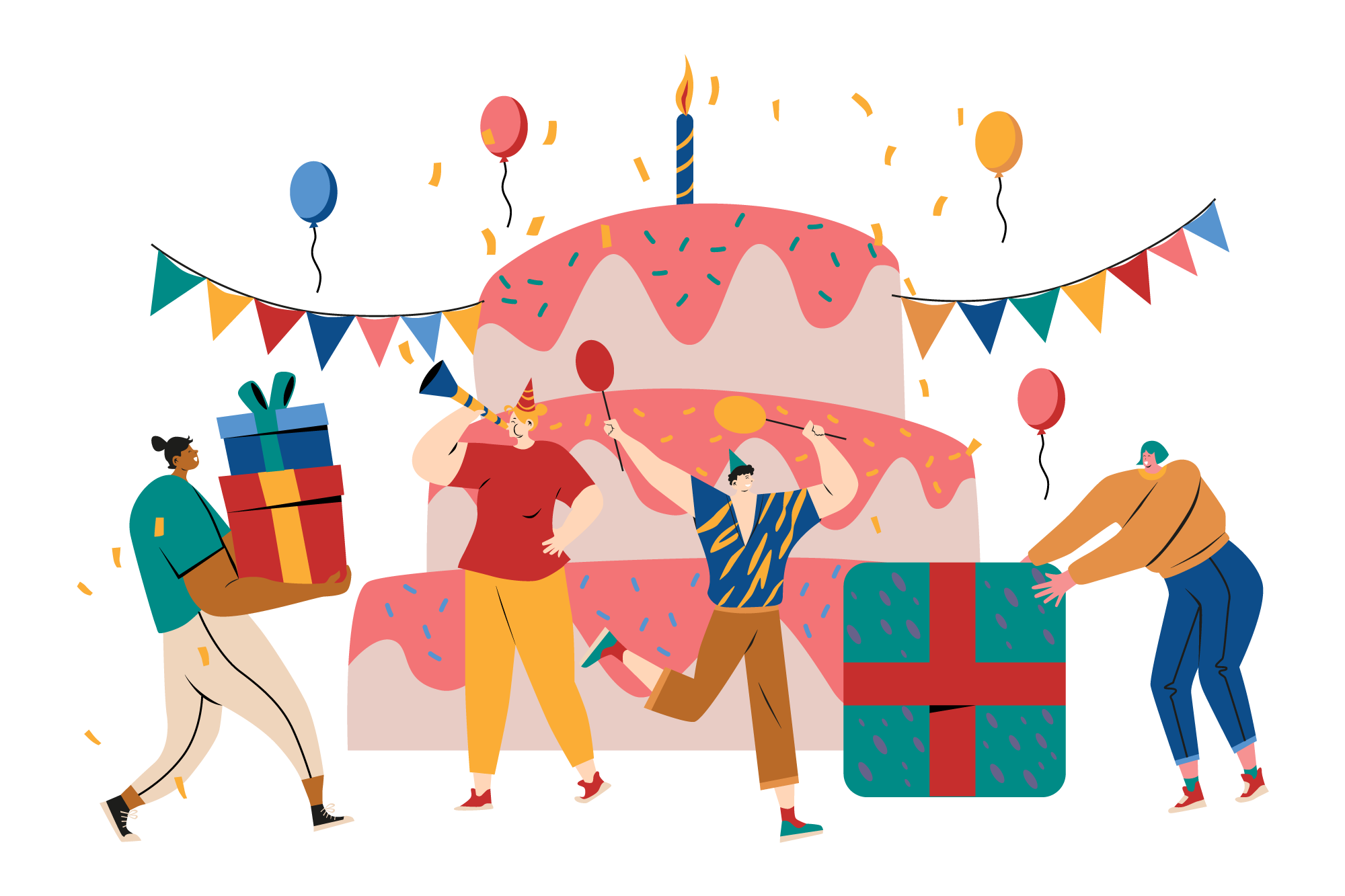 AI baking assistant for birthday cake creation